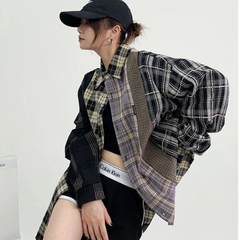 Vintage Fashion Jacket - Camicia Giacca Americana a Quadri da