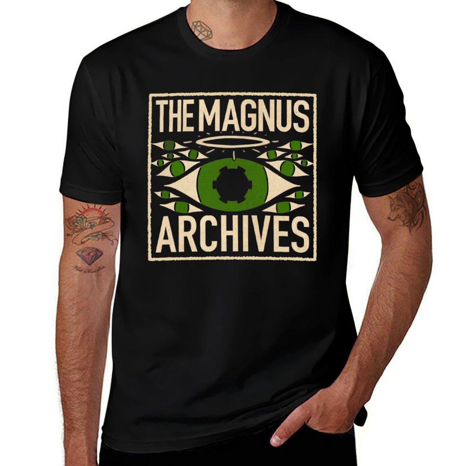 Vintage Fashion Archive - T-shirt vintage The Magnus Archives con