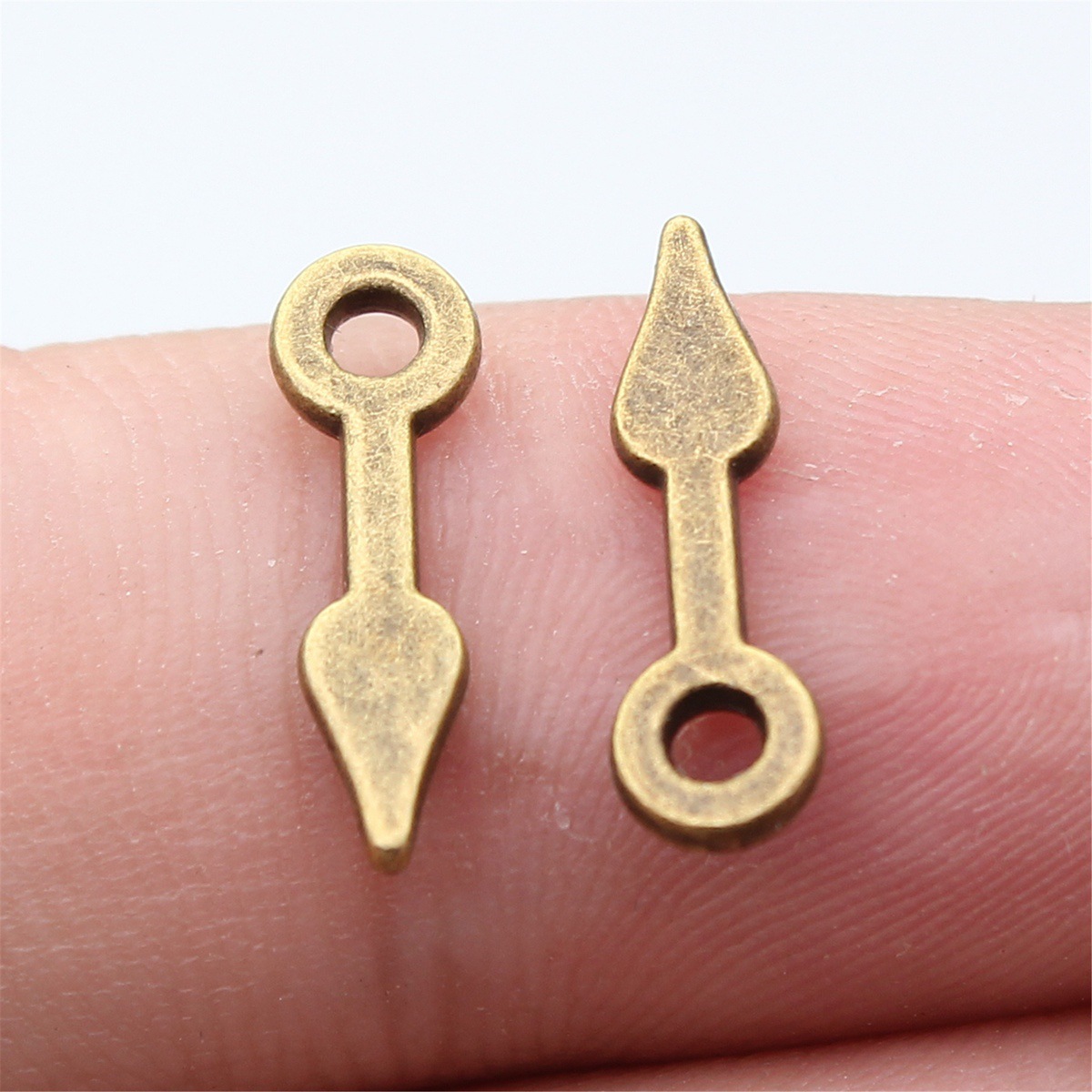 Vintage Fashion Words - 40 Pezzi 16x5mm 3 Colori: Argento
