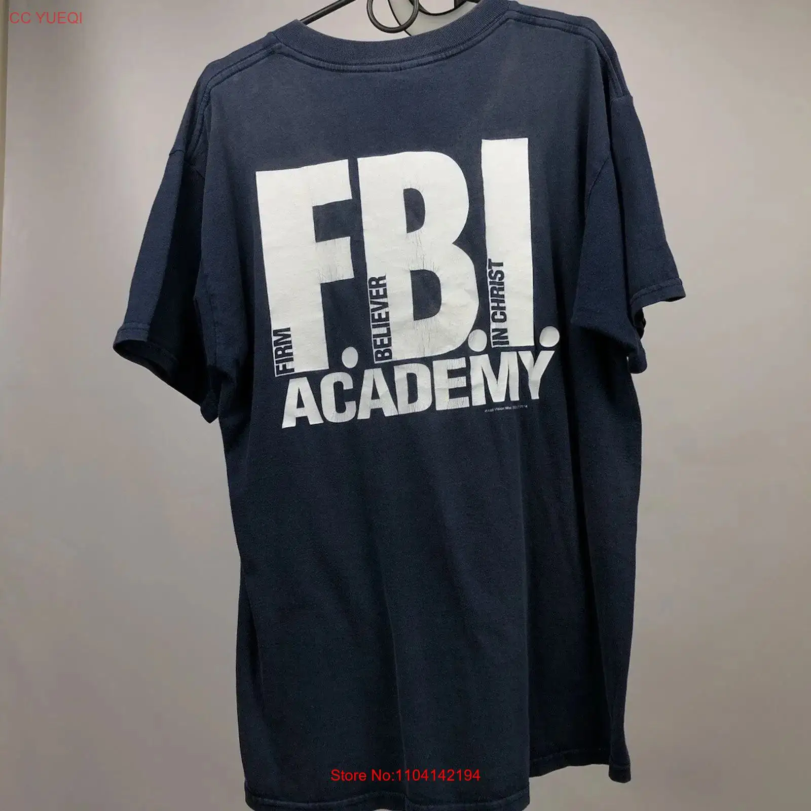 Vintage Fashion Archive - T-shirt vintage anni '80 FBI Academy
