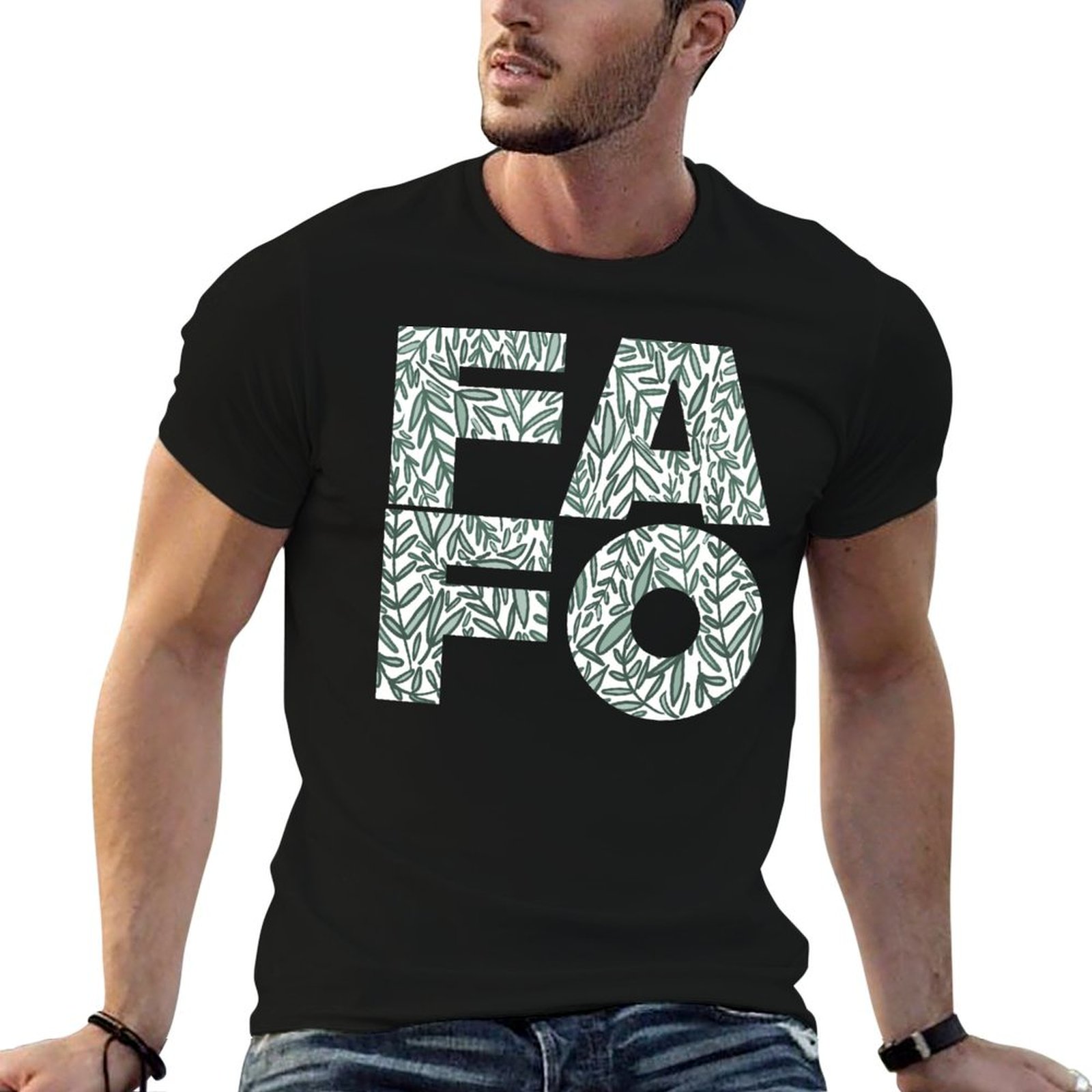 Vintage Fashion Archive - T-shirt FAFO, modello vintage con grafica,