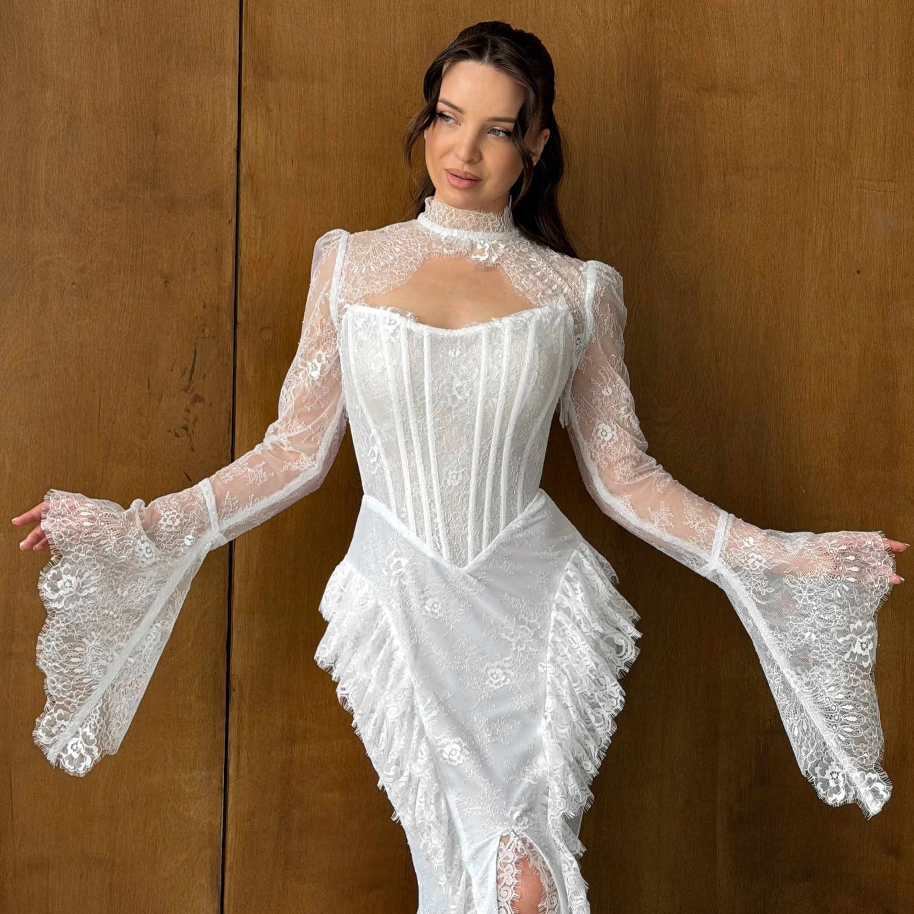 Vintage Fashion Jacket - Giacche da Sposa Vintage con Collo