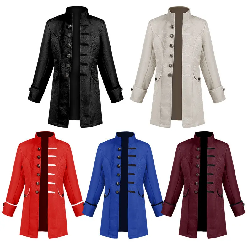 Vintage Fashion Jacket - Cappotto Steampunk medievale Ragazzo Bambini Giacca