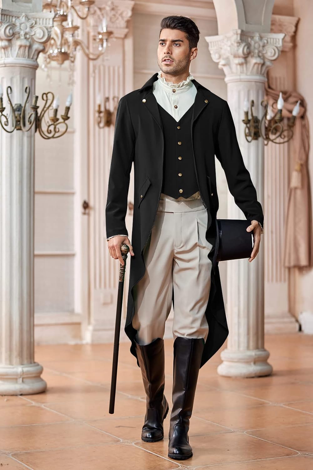 Giacca gotica Steampunk da uom - Vintage Victorian Fashion recensione e prezzo
