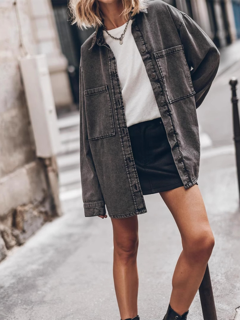 Giacca di jeans da donna, mode - Vintage Fashion Jacket recensione e prezzo