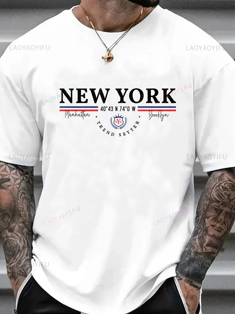 T-shirt grafica con lettera Ne - Vintage Fashion York recensione e prezzo