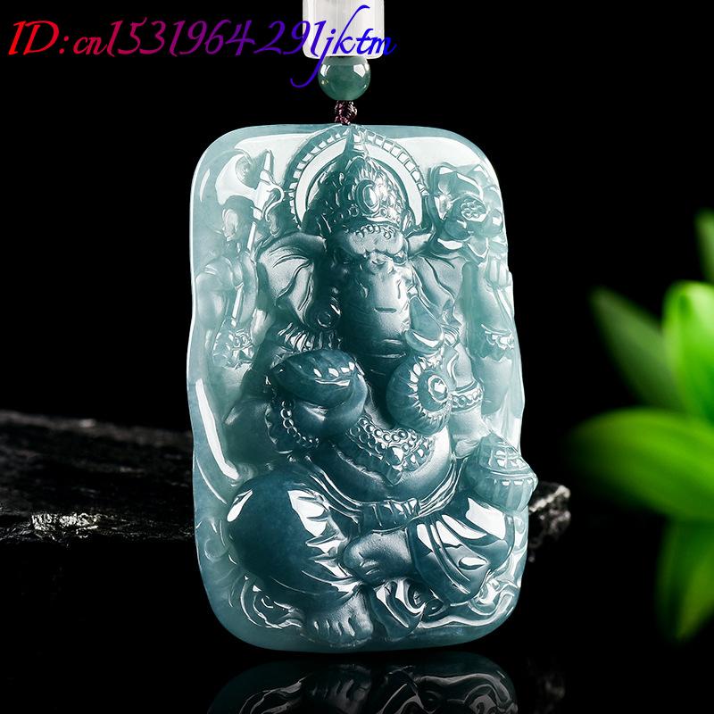 Ciondolo Ganesha in giadeite M - Vintage Fashion Designer recensione e prezzo
