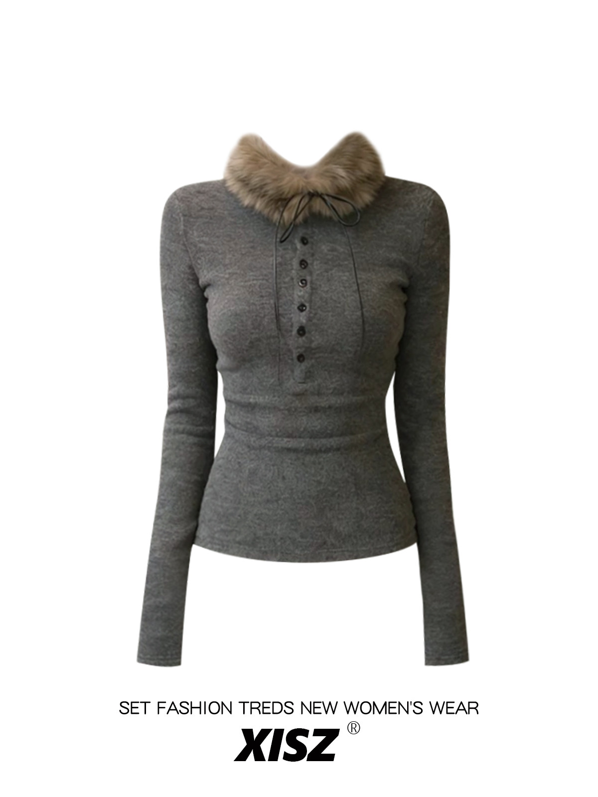 Maglietta Gotica Grigia da Don - Turtleneck Knit 90S recensione e prezzo