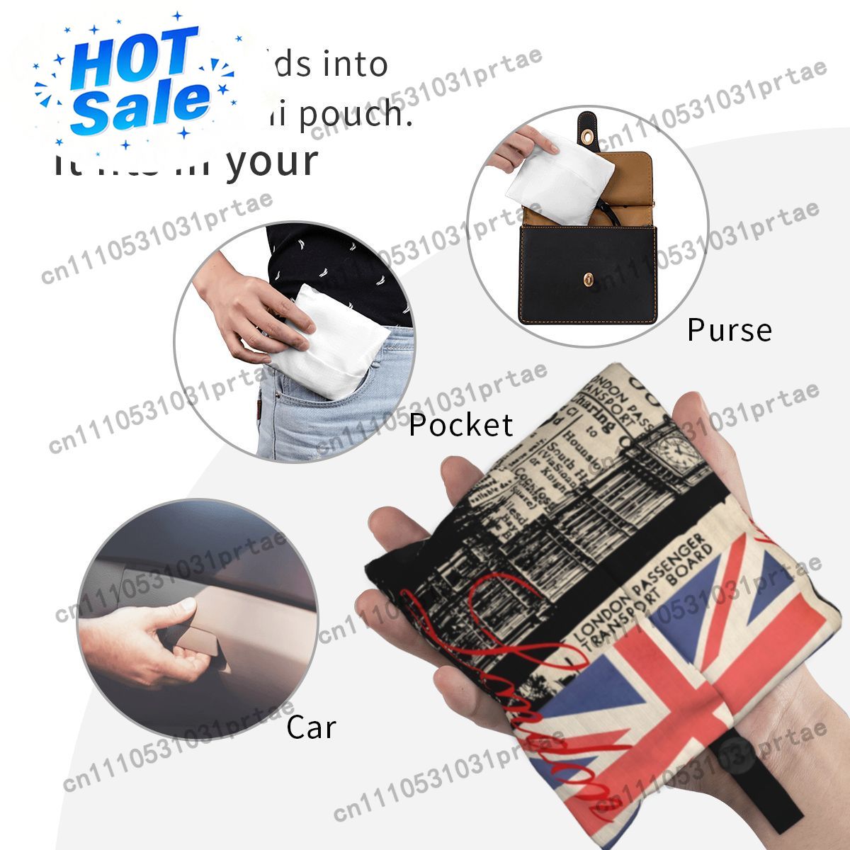 Borsa Shopping Personalizzata  - Vintage Fashion London recensione e prezzo