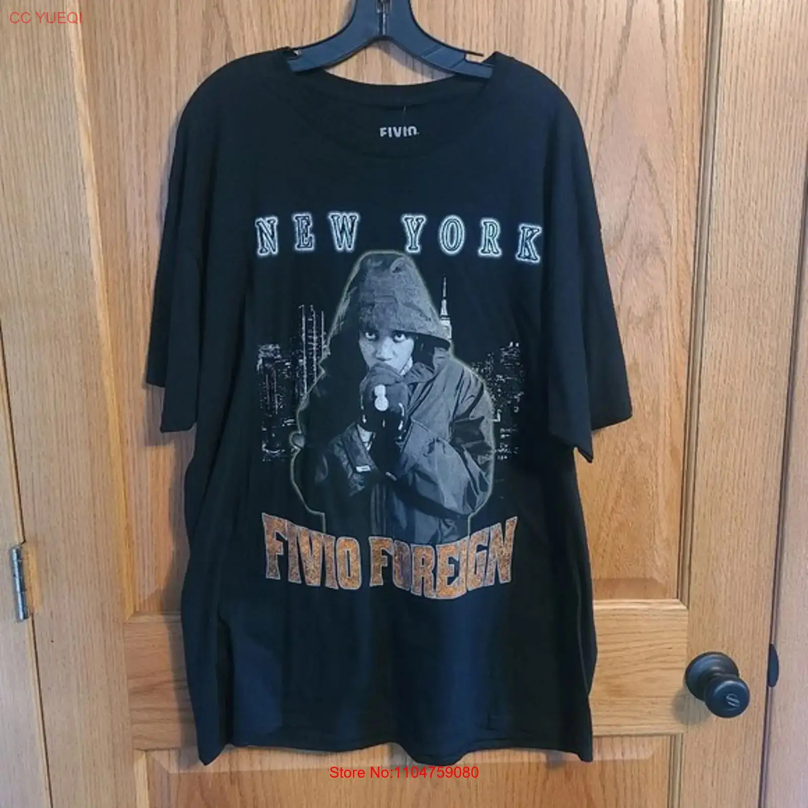 T-shirt nera da uomo Rue21 Fiv - Vintage Fashion York recensione e prezzo