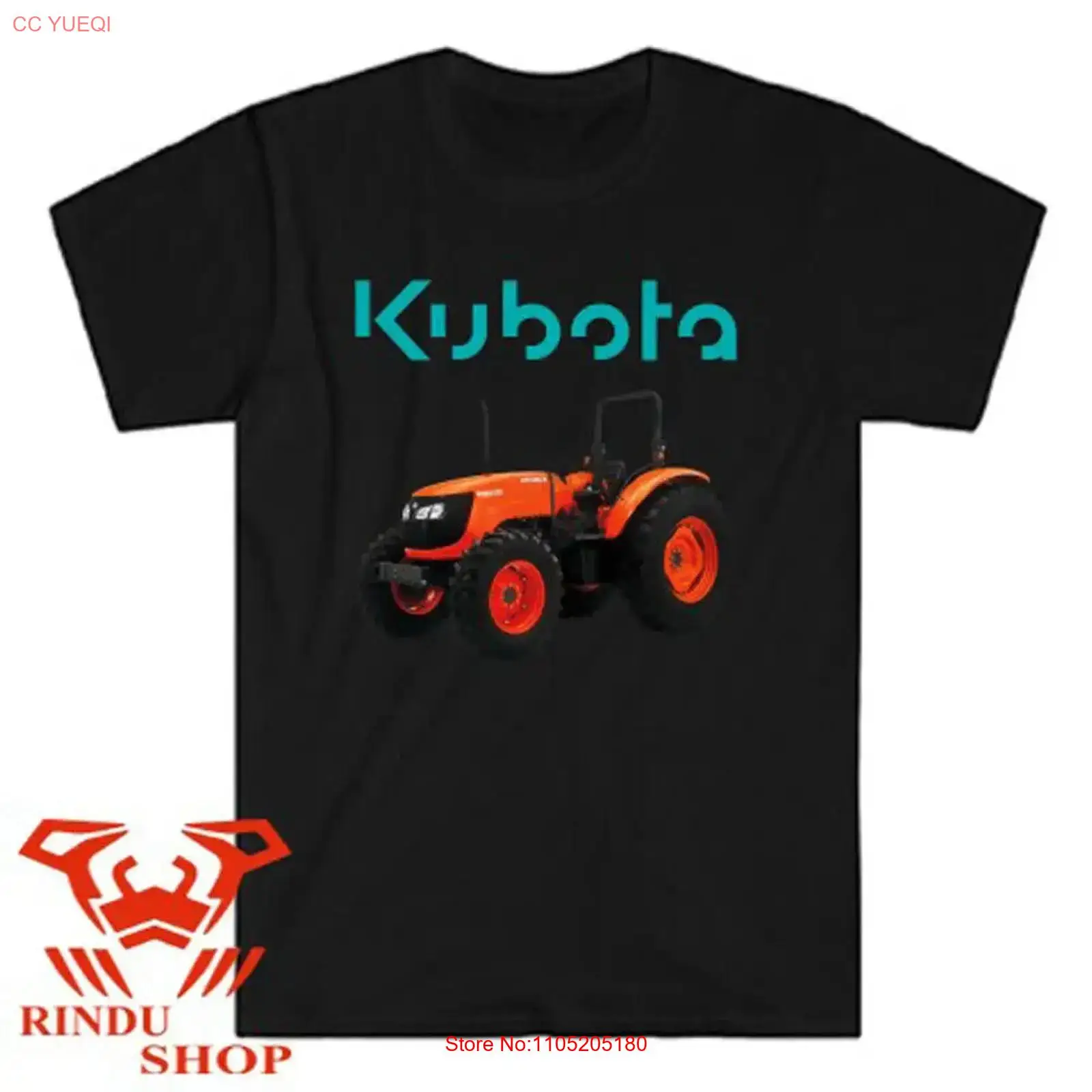 Kubota Tractor Farm Logo T-shi - Vintage Fashion Logos recensione e prezzo