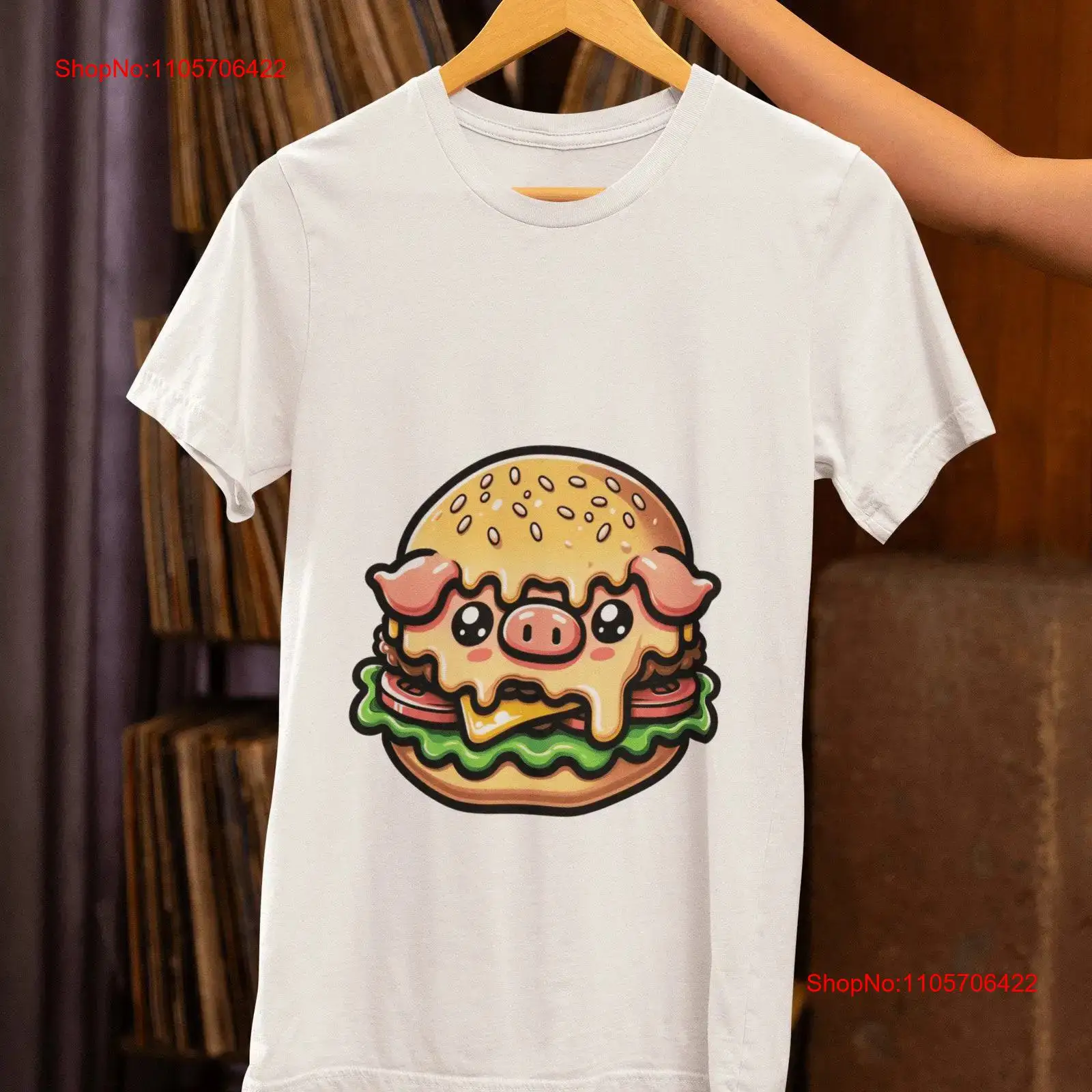 T-shirt divertente con maiale  - Quirky Vintage Fashion recensione e prezzo