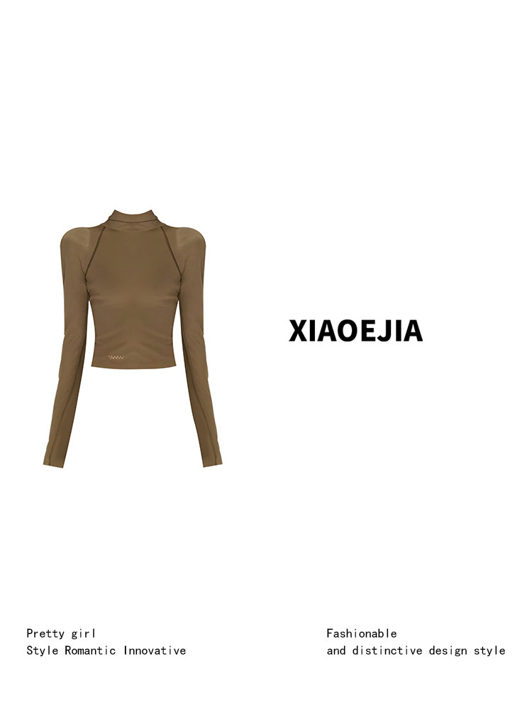 T-shirt Gotica Verde da Donna, - Turtleneck Knit 90S recensione e prezzo
