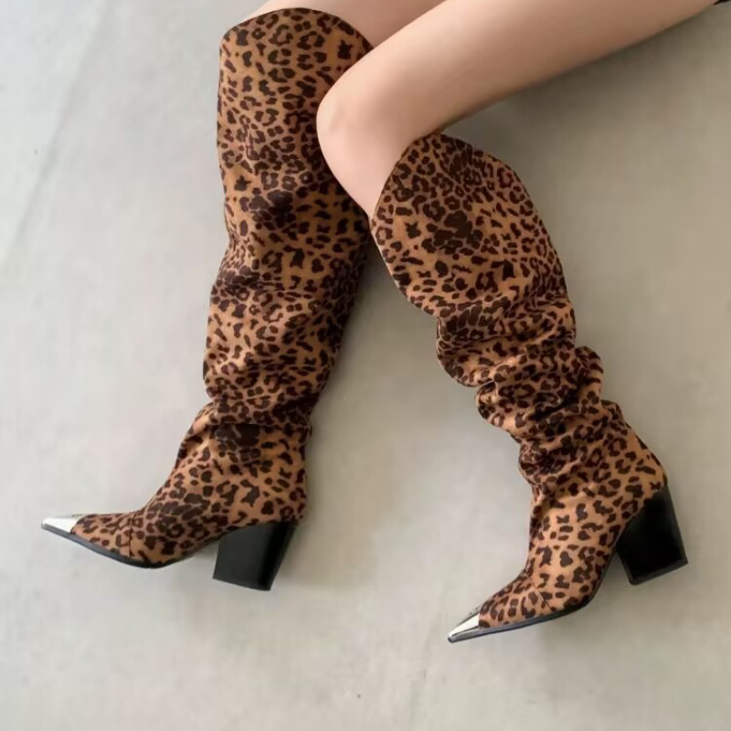 Stivali morbidi plissettati vi - Vintage Fashion Designer recensione e prezzo