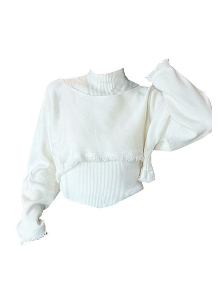 Donna Verde Pullover Maglione  - Turtleneck Knit 90S recensione e prezzo