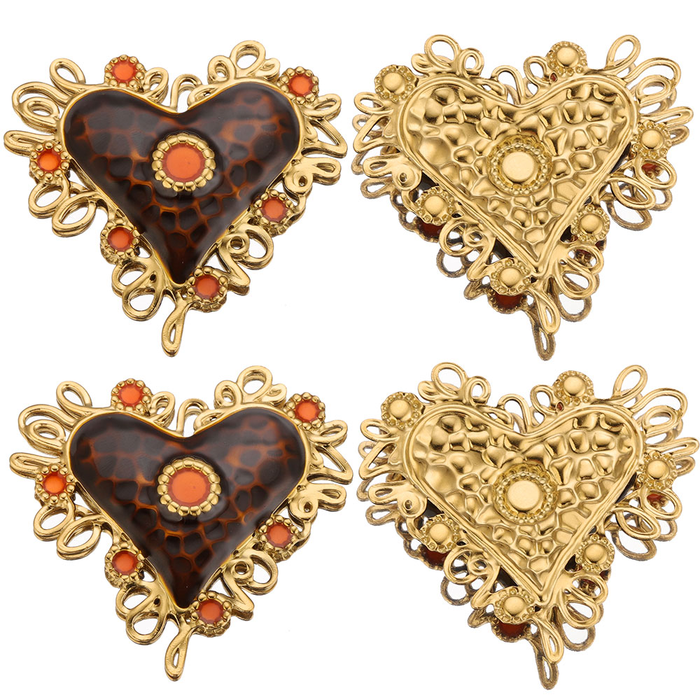 2 pezzi di ciondoli a forma di - Vintage Fashion Words recensione e prezzo