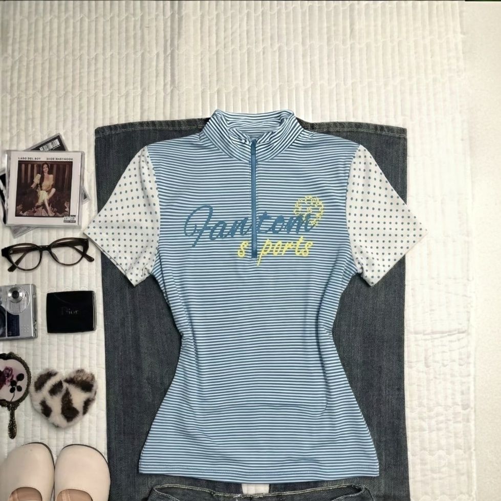 T-shirt Punk Goth Vintage Y2k  - Turtleneck Knit 90S recensione e prezzo